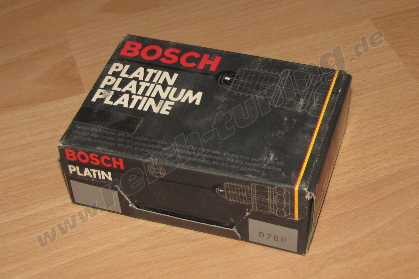 Bosch Platin Zündkerzen D7BP 0241335521 0,7mm, 10er-Set, für Ford