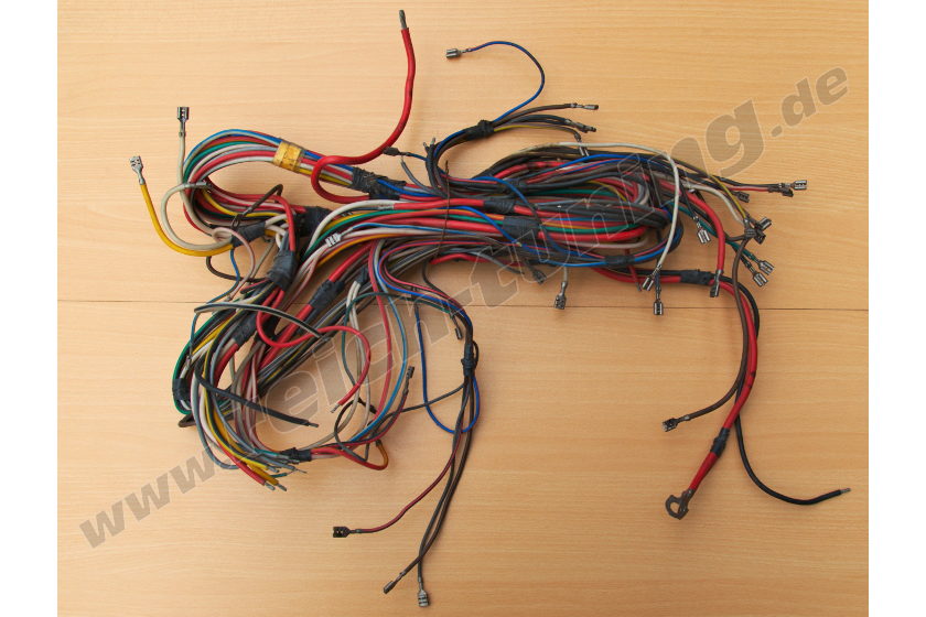 Kabelbaum vorne links, alte Ausführung, Trabant 601/P50/P60, original